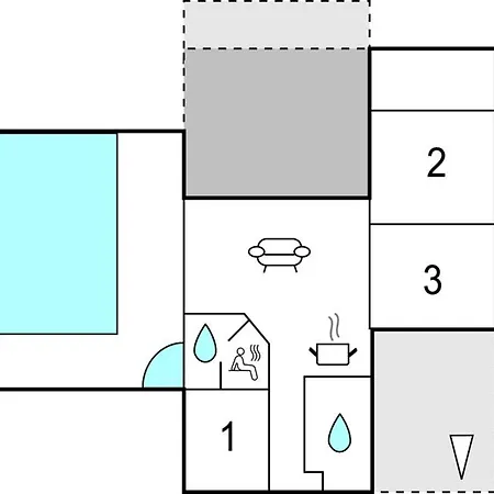 Hébergement de vacances 3 Bedroom In Hejls